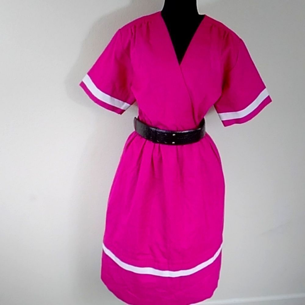 Vintage Charles Alan Made In USA Women Dress Size 10